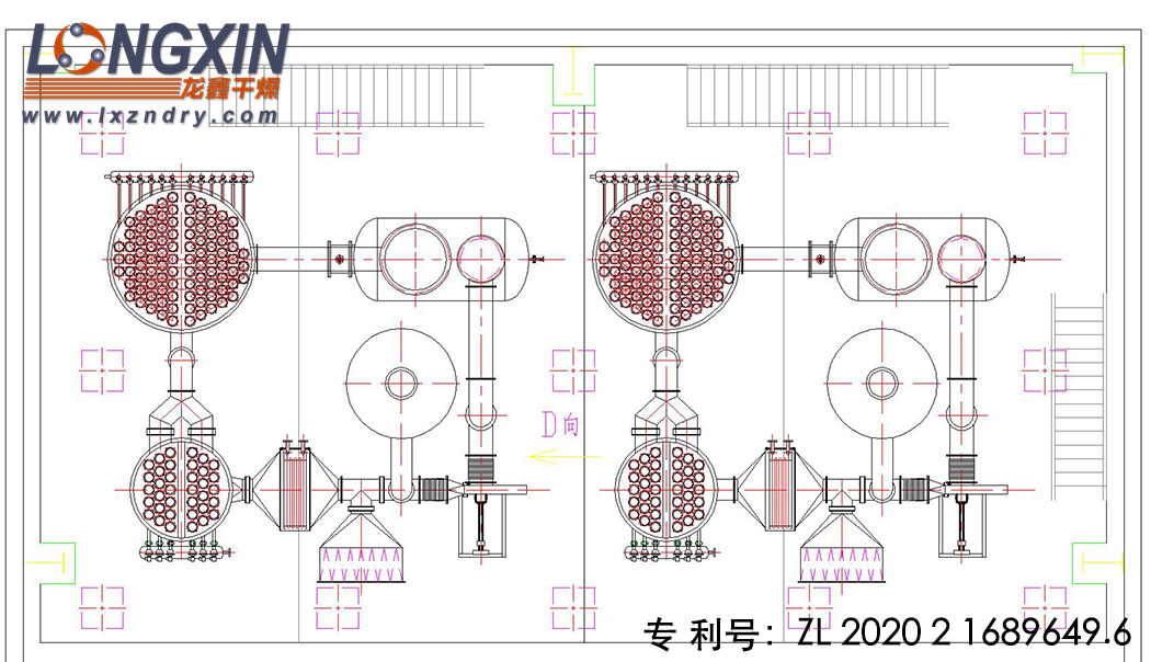 氟蟲氰防爆沸騰干燥機 工藝圖